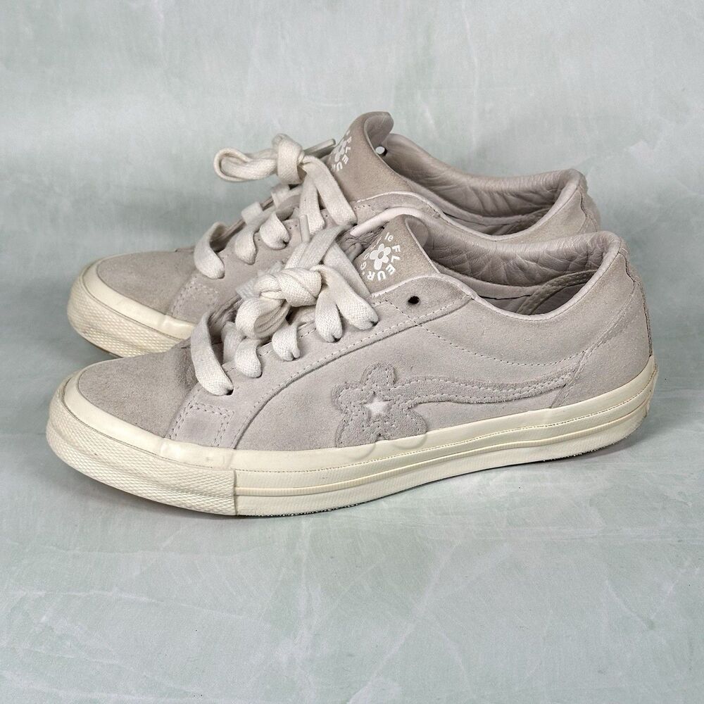 Converse Golf Le Fleur Shoes Mens Size 5 Women’s 7 One Star Ox Mono White Tyler - Picture 6 of 16